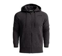 Firetrap Original Mens Designer Classic Full Zip Thru Hoodie Hooded Sweatshirt Jacket Jumper Dark Grey M