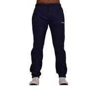 Firetrap Mens Fleece Cotton Jogging Bottoms with Zip Pockets Designer Joggers Trousers with Logo Navy M