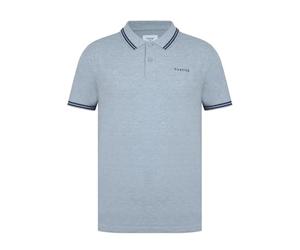 Firetrap Mens Lazer Polo Shirt Grey Marl M