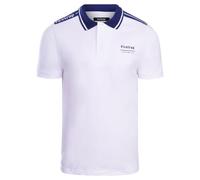 Firetrap Mens Luxury Polo Shirt Collared Soft Cotton Button Up T Shirt Plain Summer Top Short Sleeved White L