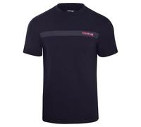 Firetrap Mens Original Designer T Shirt Sublimation Full Print Short Sleeve Tee Top Black M
