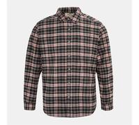 Firetrap Mens Pattern Shirt in Black/Grey - Size Medium