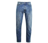 Firetrap Mens Rom Jeans Casual Cotton Trousers Pants Slightly Distressed Look Light Wash 34W S