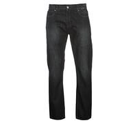 Firetrap Mens Tokyo Jeans Trousers Pants Bottoms Denims Black wash 30W S