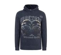 Firetrap Mens WashGrphHoodie Gorilla M