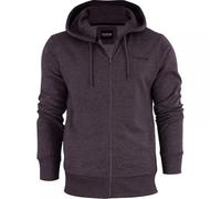 Firetrap Original Mens Designer Classic Full Zip Thru Hoodie Hooded Sweatshirt Jacket Jumper Dark Grey XXL