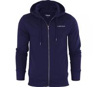 Firetrap Original Mens Designer Classic Full Zip Thru Hoodie Hooded Sweatshirt Jacket Jumper Navy Blue XL