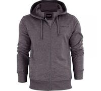 Firetrap Original Mens Designer Classic Overhead Pullover Hoodie Hooded Jumper Sweatshirt Top Large Charcoal - Full Zip