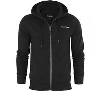 Firetrap Original Mens Designer Classic Overhead Pullover Hoodie Hooded Jumper Sweatshirt Top Small Black - Full Zip