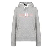 Firetrap Womens Large Logo OTH Hoodie Grey Marl 16 (XL)