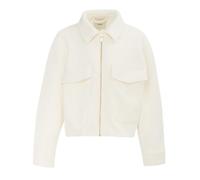 Firetrap Womens Short Boucle Long Sleeve Jacket Cream 8