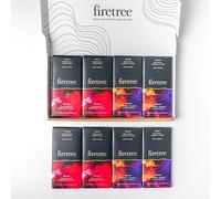 FIRETREE HIGH COCOA DARK CHOCOLATE SELECTION | 8 x INTENSE BARS FROM 82% TO 84% | MADE BEAN-TO-BAR FROM SINGLE-ESTATE COCOA | 8 x 70G