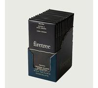 Firetree Single-Estate 100% Cocoa Chocolate Bars - Solomon Islands Guadalcanal - 12 x 70g Bars in Shelf-Ready Box