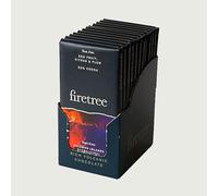 Firetree Single-Estate 82% Cocoa Chocolate Bars - Solomon Islands Guadalcanal - 12 x 70g Bars in Shelf-Ready Box