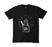 Firewalk Lighter T-Shirts for Men T-Shirts for Women DMN Long Sleeve T-Shirt - Hoodie - Crewneck Life is Strange Befor Black