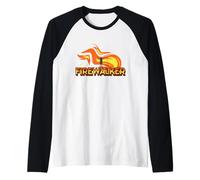 Firewalker A Motivation. The Fire Run Raglan Baseball Tee