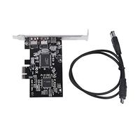Firewire PCI Express Card,PCI-E PCI Express Firewire 1394a IEEE 1394 Controller Card,with Firewire Cable,Firewire Port Cards,Window Firewire Card 1394,for Video,Audio Transmission