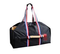 Firewood Bag | Waterproof Log Bag with Axe Strap and Handles - 600D Oxford Fabric Storage Tote for Fireplace Camping Grill Barbecue Outdoor