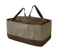 Firewood Bag, Waterproof Log Pack with Sturdy Handle, Large Capacity Carrier for Home, Compact Material Build, Easy Carry Feature, Storage Tool, Utility Accessory for Fireplace and Camping