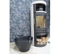 Firewood Basket Wooden Basket made from Tires NEW Recycling Large Wood Basket