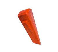 firewood-log splitting wedge with easy-split side wings,5lb ,in red or gray (RED)