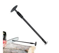 Firewood Measuring Stick - Folding Measuring Rod Solid Oak Construction, Accurate Scale Notches, Easy Grip Handle Design, Portable Logging Instrument | for Firewood Splitting Stacking Fireplace Hearth