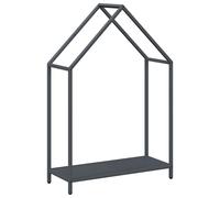 Firewood Rack Anthracite Cold-Rolled Steel 60x25x90 cm Heavy Duty Log Holder XL