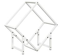 (olive green, 50 x 25 x 50 cm) vidaXL Firewood Rack Olive Green 60x25x60 cm Cold-rolled steel