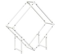 Firewood Rack Cold-rolled steel Fireplace Log Holder Wood Storage vidaXL