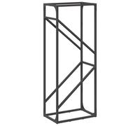 Firewood Rack Cold-rolled steel Fireplace Log Holder Wood Storage vidaXL
