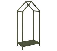 Firewood Rack Cold-rolled steel Fireplace Log Holder Wood Storage vidaXL