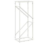 vidaXL Firewood Rack Olive Green 40x25x100 cm Cold-rolled steel