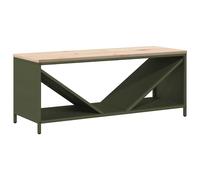 Firewood Rack with Wooden Top .. Fireplace Log Holder Wood Storage vidaXL