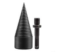 Firewood Spiral Drill Bit, Sturdy Tool Designed for Quick Wood Cutting and Splitting Tasks Using Electric Hammer or Screwdriver (小六角柄)