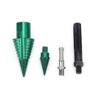 Firewood Splitter Drill Bit Tool for Electric Drill, Heavy Duty Steel Log Splitter with Detachable Heads and Handles, Efficient Kindling Maker for Camping and Home Use