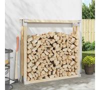 Firewood Stack Aid Silver 34x10x15cm Steel Galvanized 12pc Space-Saving Outdoor