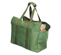 Firewood Tote Bag | Firewood Holder Indoor | Large Firewood Bag | Sturdy Log Carrying Bag, Indoor Log Tote Bag, Waterproof Log Bag for Fireplace Storage, Camping, and Wood Transport
