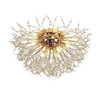 Firework Light Modern Flush Mount Crystal Chandelier Close to Ceiling Lamp Fixtures for Bedroom Kitchen Island Hallway Entryway Porch Gazebo