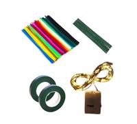 Firework Pipe Cleaner DIY Set Colorful Fire Materials Pack 20 Colors Chenilles Stems For Diy Art Craft Project