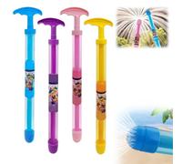 Firework Style Water Spray Toy, 2025 New Romantic Firework Style Water Spray Toy, Firework Water Gun High Pressure Pull-Out Sprinkler Spray Toys Interactive Pool Game For Beach Pool Parties (4PC)
