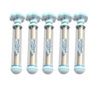 Firework Water Gun, Sprays Water Like Fireworks, Couple Romance Firework Style Water Spray Gun, Large Capacity Fire Works Water Gun for Pool, Backyard, Beach Water Game Toys (Blue,5 Pcs)