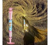 Firework Water Gun with Upgraded Leak-Proof Design, High Pressure Pull-Out Squirter for Kids and Adults, Sturdy Water Spray Toy for Heavy Duty Summer Play, Beach and Pool Game Gifts (Pink)
