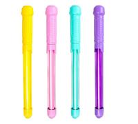 Firework Water Guns, 4PCS Fireworks Water P-istol for Adults Kids, Romantic Firework Waters Blasters Summer Pool Toys, Funny Long Range Waters Fireworks Sprays Guns, for Swimming Pool Toys