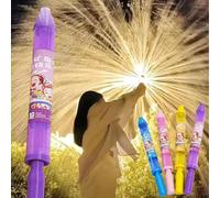 Firework Water Guns, Firework Water Squirter, Romantic Fireworks Style Water Spray Toy for Beach, Playground, Pool Parties, Couples Take Photos Under Street Lights, Romantic Atmosphere (Purple)