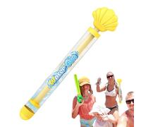 Firework Water Guns, Push-pull Romantic Firework Water Spray Toy, Funny Interactive Pool Toy for Couple, Shell-Shaped Fireworks Watergun, Summer Outdoor Photography Props, for Adults & Kids