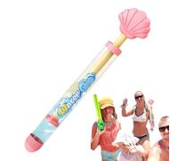 Firework Water Guns, Push-pull Romantic Firework Water Spray Toy, Funny Interactive Pool Toy for Couple, Shell-Shaped Fireworks Watergun, Summer Outdoor Photography Props, for Adults & Kids