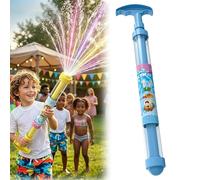 Firework Water Spray Toy - Glowing Rainbow LED Water Blaster for 4th of July Celebration, Rotating Sparkle Burst Squirt Gun for Kids Adults, Heavy Duty Summer Outdoor Pool Beach Toys, 1PC