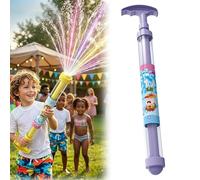 Firework Water Spray Toy - Glowing Rainbow LED Water Blaster for 4th of July Celebration, Rotating Sparkle Burst Squirt Gun for Kids Adults, Heavy Duty Summer Outdoor Pool Beach Toys, 1PC