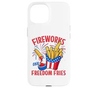 Fireworks and Freedom Fries Case for iPhone 15