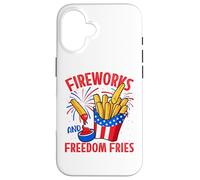 Fireworks and Freedom Fries Case for iPhone 16